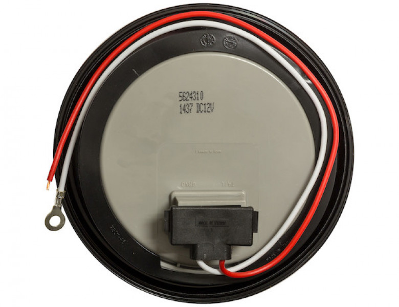 Image of 4 Inch Clear Round Backup Light Kit With 10 LEDs (PL-2 Connection, Includes Grommet and Plug) from Buyers Products. Part number: 5624310