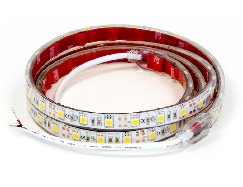 Image of 48 Inch 72-LED Strip Light with 3Mdhesive Back - Clear And Warm from Buyers Products. Part number: 5624872