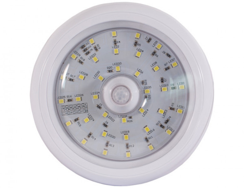 Image of 5 Inch Round LED Interior Dome Light with Motion Sensor from Buyers Products. Part number: 5625338