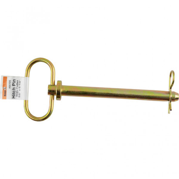 Image of Yellow Zinc Plated Hitch Pins - 5/8 Diameter x 6-1/4 Inch Usable Length from Buyers Products. Part number: 66105