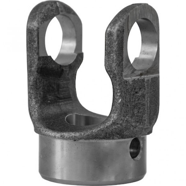 Image of H7 Series End Yoke 1 Inch Round Bore With 3/8 Inch Pin Hole from Buyers Products. Part number: 74443