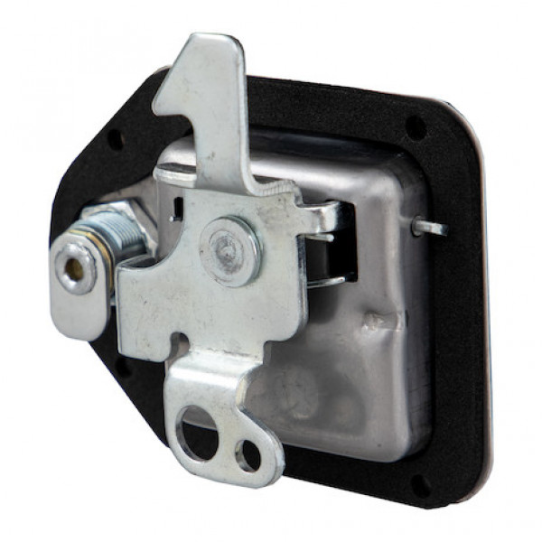 Image of Mini Stainless Steel Tear-Drop Locking Paddle Latch from Buyers Products. Part number: 8000SSL