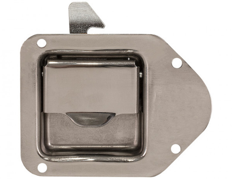 Image of Mini Stainless Steel Tear-Drop Non-Locking Paddle Latch from Buyers Products. Part number: 8000SSN