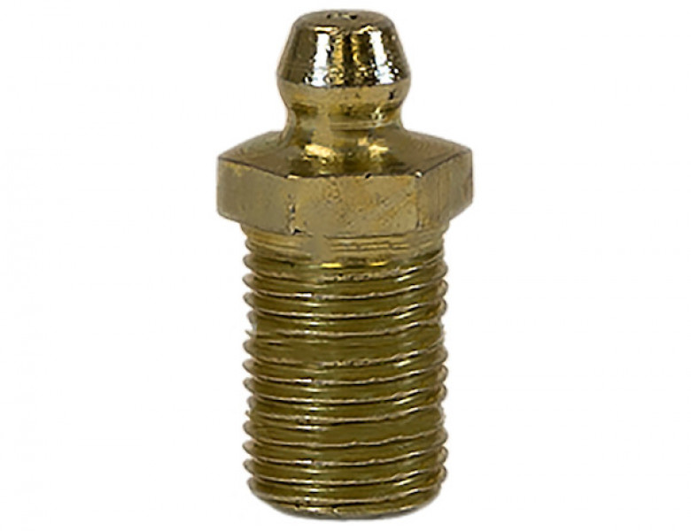 Image of 1/8 Inch NPT Grease Fittings - Straight 1-1/4 Inch Long Thread from Buyers Products. Part number: 815