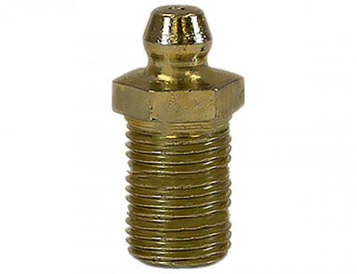 Image of 1/8 Inch NPT Grease Fittings - Straight 1-1/4 Inch Long Thread from Buyers Products. Part number: 815