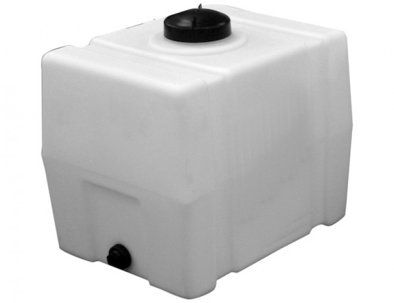 Image of 50 Gallon Square Storage Tank - 38x19x22 Inch from Buyers Products. Part number: 82123919