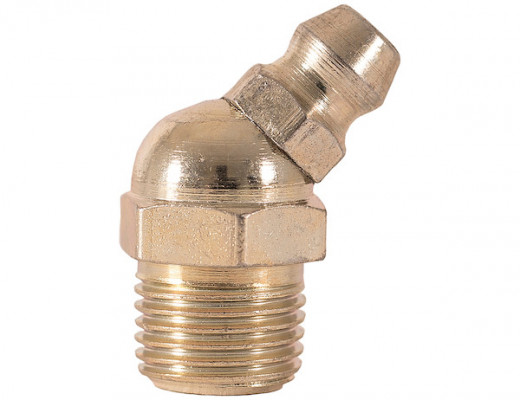 Image of 1/8 Inch NPT Grease Fittings - 45 from Buyers Products. Part number: 851