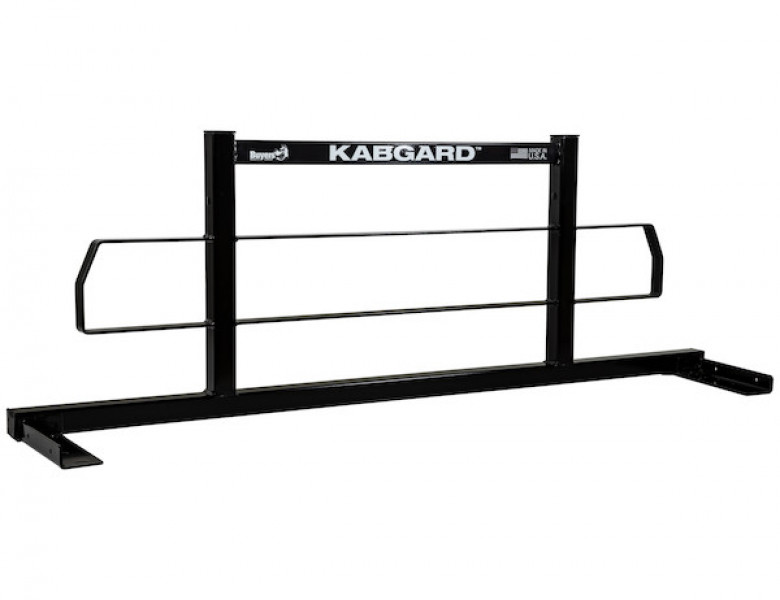 Image of 69 Inch Kabgardeavy-Duty Steel Pickup Truck Headache Rack Bundle with Standard Mounting Brackets from Buyers Products. Part number: 85104