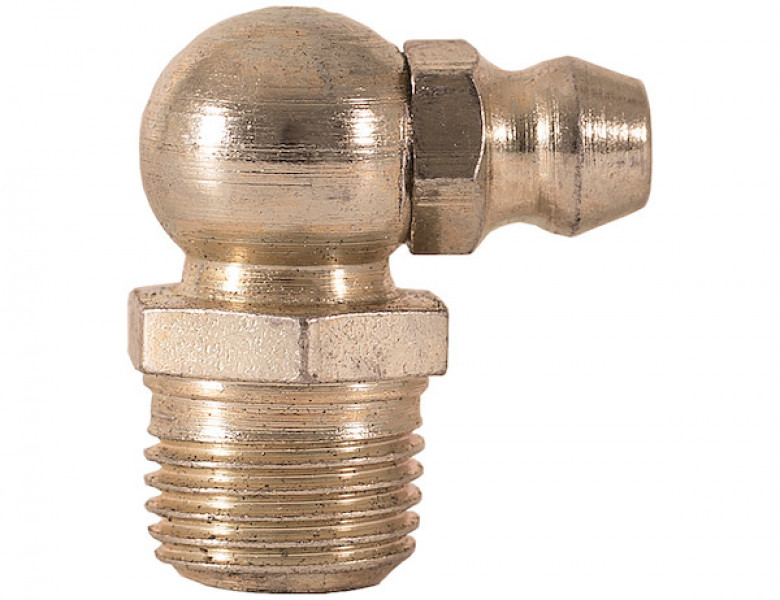 Image of 1/8 Inch NPT Grease Fittings - 90 from Buyers Products. Part number: 853