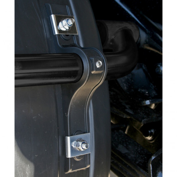 Image of Black Powder Coated Poly Fender Mounting Kit - One per fender required from Buyers Products. Part number: 8591000