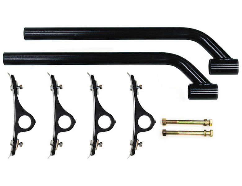 Image of Black Powder Coated Poly Fender Mounting Kit - One per fender required from Buyers Products. Part number: 8591000