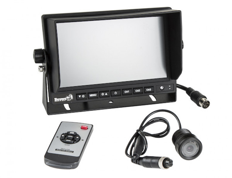 Image of Backup Camera System with Recessed Night Vision Backup Camera from Buyers Products. Part number: 8883020