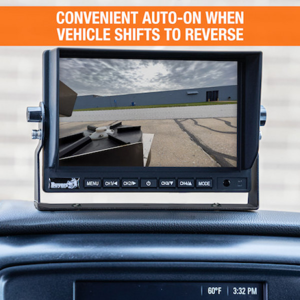 Image of Quad Screen Backup Camera System with Backup Camera from Buyers Products. Part number: 8883040