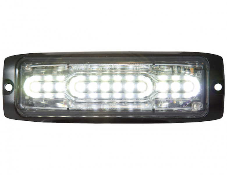 Image of Ultra Thin Wide Angle 5 Inch Amber LED Strobe Light from Buyers Products. Part number: 8890300