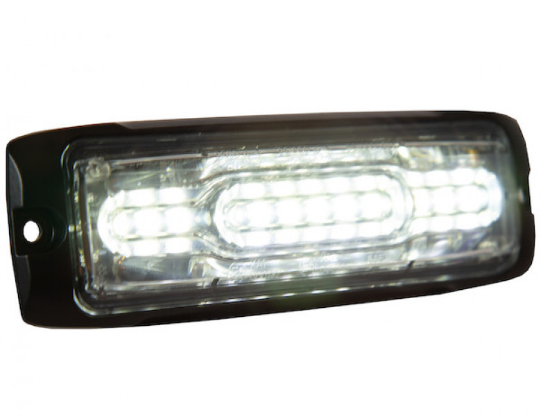 Image of Ultra Thin Wide Angle 5 Inch Clear LED Strobe Light from Buyers Products. Part number: 8890301