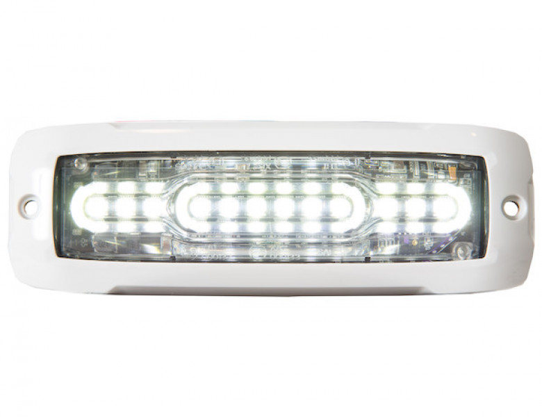 Image of Ultra Thin Wide Angle 5 Inch Clear LED Strobe Light from Buyers Products. Part number: 8890301