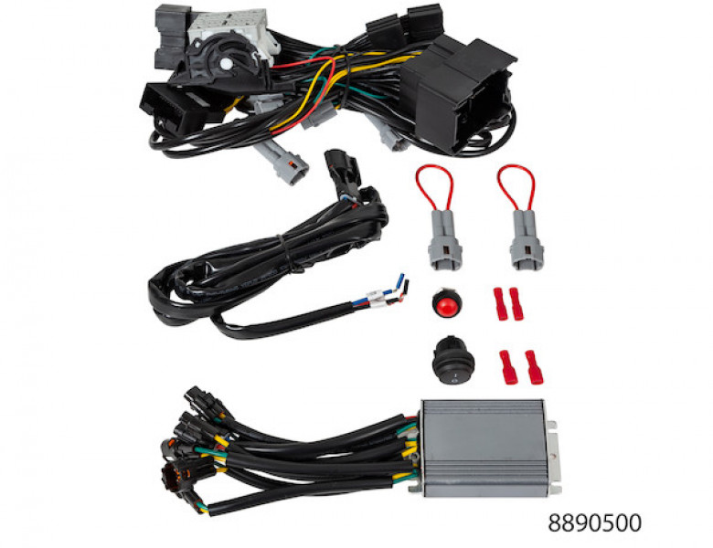 Image of Hideaway Strobe Conversion Kit for GMC/Chevy1500-5500, Chevy Tahoe/Suburban, GMC Yukon, and CadillacEscalade (2014+) from Buyers Products. Part number: 8890510