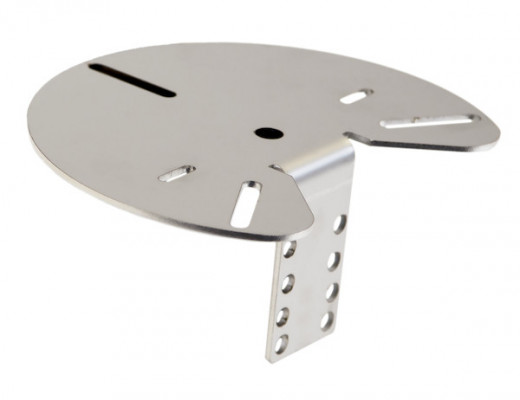 Image of Stainless Steel Mirror-Mounted Beacon Bracket from Buyers Products. Part number: 8891001