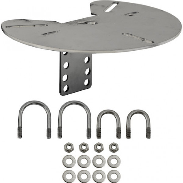 Image of Stainless Steel Mirror-Mounted Beacon Bracket from Buyers Products. Part number: 8891001