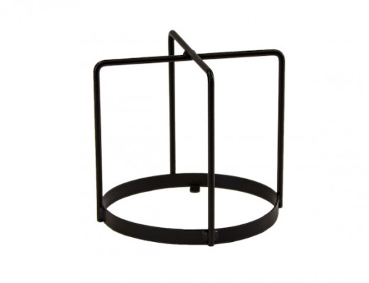 Image of Black Powder Coated Beacon Brush Guard from Buyers Products. Part number: 8891002