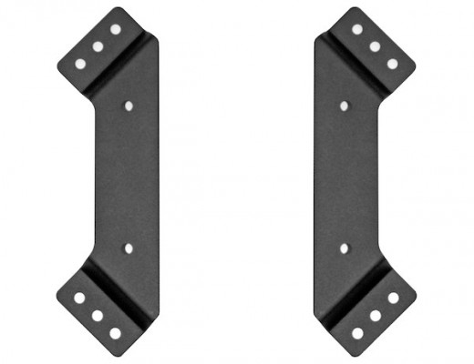 Image of Aluminum Mounting Brackets for Octagonal 30 LED Mini Light Bar from Buyers Products. Part number: 8891010