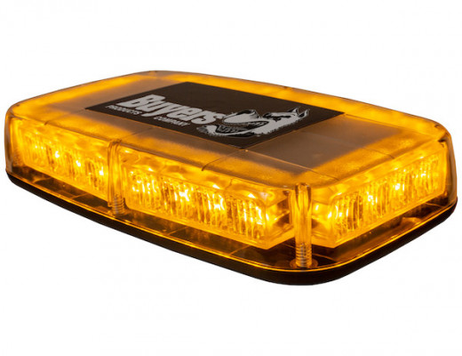 Image of 11 Inch Rectangular Multi-Mount Amber LED Mini Light Bar from Buyers Products. Part number: 8891040