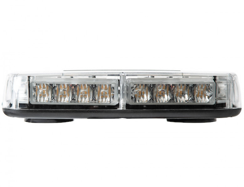 Image of 11 Inch Rectangular Multi-Mount Amber LED Mini Light Bar from Buyers Products. Part number: 8891040