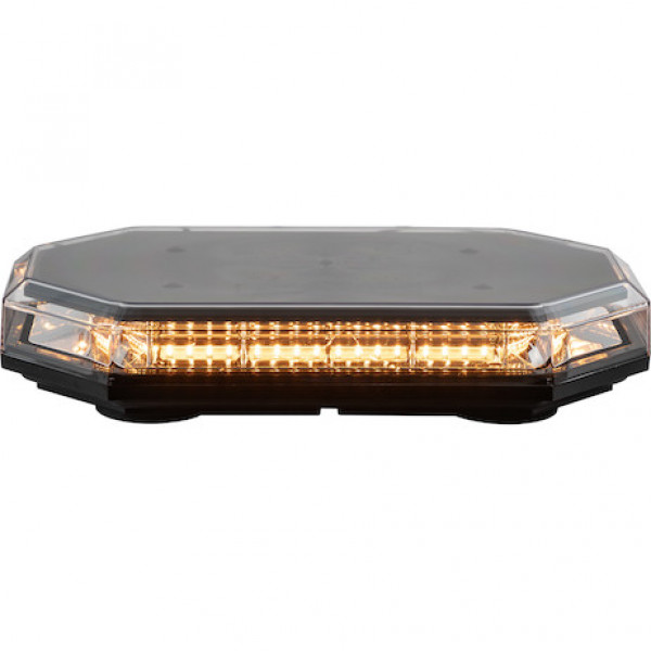 Image of 15 Inch Octagonal LED Mini Light Bar - Amber from Buyers Products. Part number: 8891060