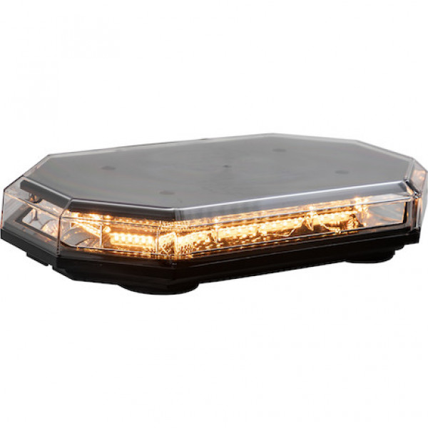 Image of 15 Inch Octagonal LED Mini Light Bar - Amber from Buyers Products. Part number: 8891060