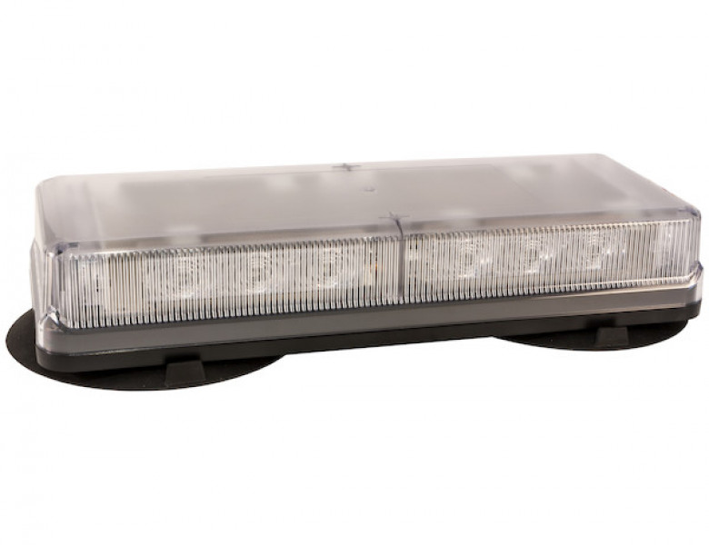 Image of Rectangular 18 LED Mini Light Bar - Amber from Buyers Products. Part number: 8891090