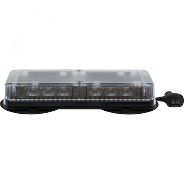 Image of Rectangular 18 LED Mini Light Bar - Amber from Buyers Products. Part number: 8891090