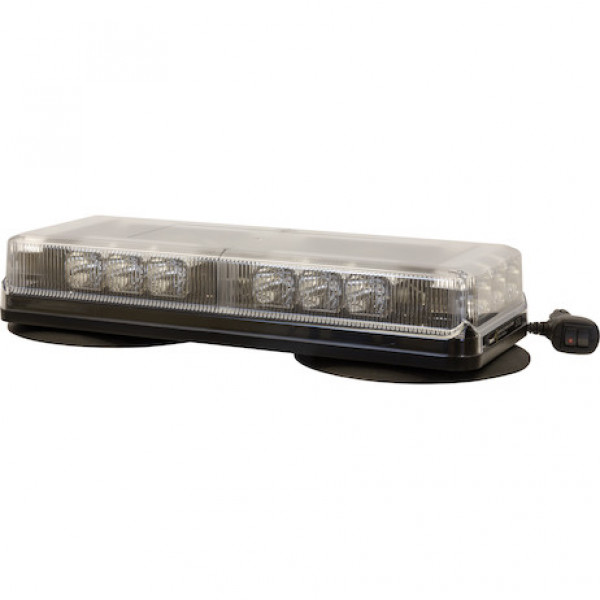 Image of Rectangular 18 LED Mini Light Bar - Amber from Buyers Products. Part number: 8891090