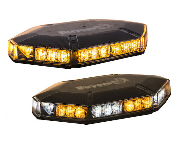 Image of Amber Hexagonal 30 LED Mini Light Bar from Buyers Products. Part number: 8891100