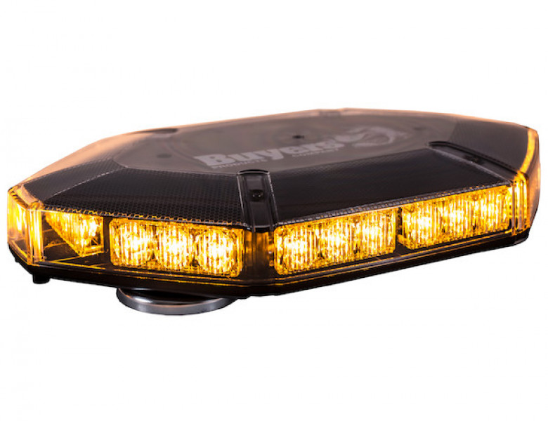 Image of Amber Hexagonal 30 LED Mini Light Bar from Buyers Products. Part number: 8891100