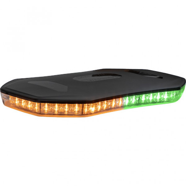 Image of Class 1 Low Profile Hexagonal LED Mini Light Bar - Amber from Buyers Products. Part number: 8891110