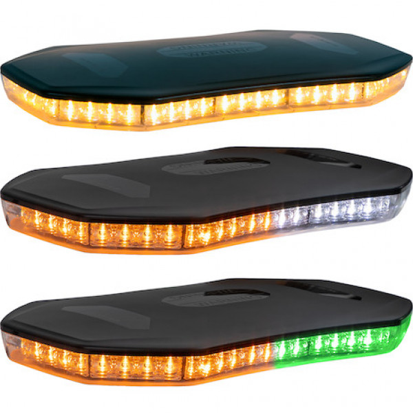 Image of Class 1 Low Profile Hexagonal LED Mini Light Bar - Amber from Buyers Products. Part number: 8891110