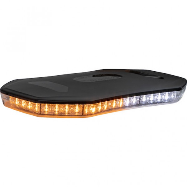 Image of Class 1 Low Profile Hexagonal LED Mini Light Bar - Amber/Clear from Buyers Products. Part number: 8891111