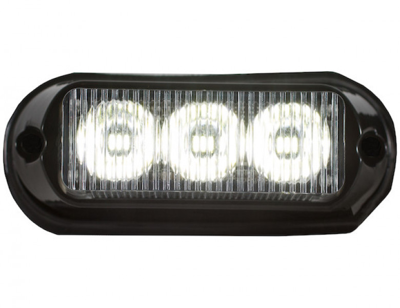 Image of 4 Inch Clear LED Strobe Light from Buyers Products. Part number: 8891121