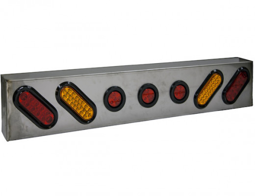 Image of 44 Inch Oval LED Light Bar Kit from Buyers Products. Part number: 8891145