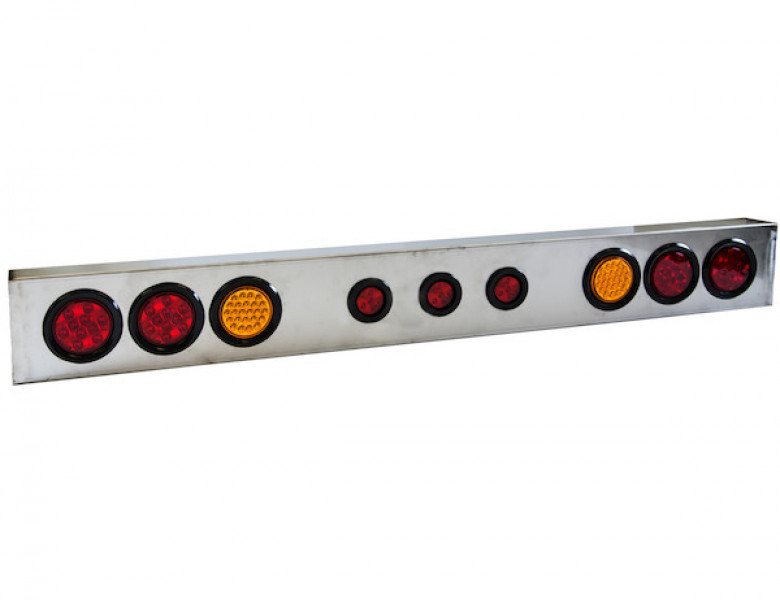 Image of 66 Inch Round LED Light Bar Kit from Buyers Products. Part number: 8891167