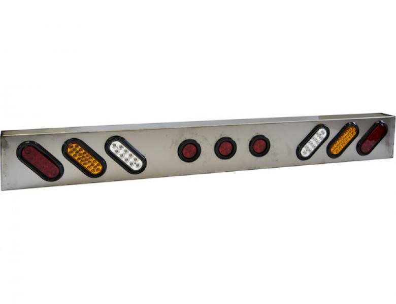 Image of 66 Inch Oval LED Light Bar Kit from Buyers Products. Part number: 8891168