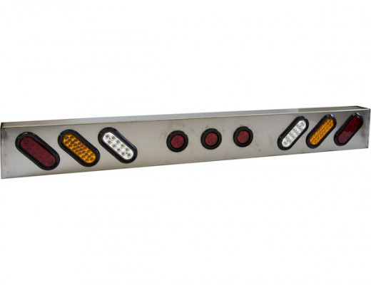 Image of 66 Inch Oval LED Light Bar Kit from Buyers Products. Part number: 8891168