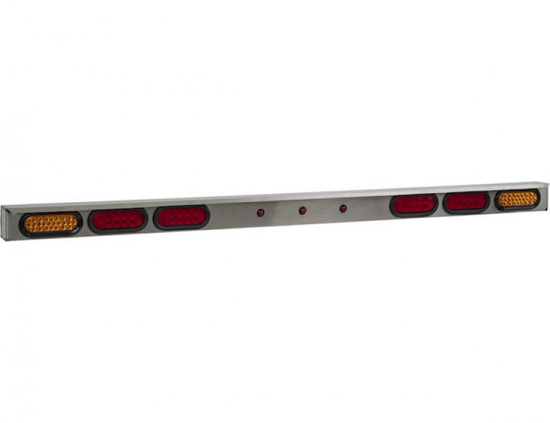 Image of 77 Inch Oval LED Light Bar Kit from Buyers Products. Part number: 8891178