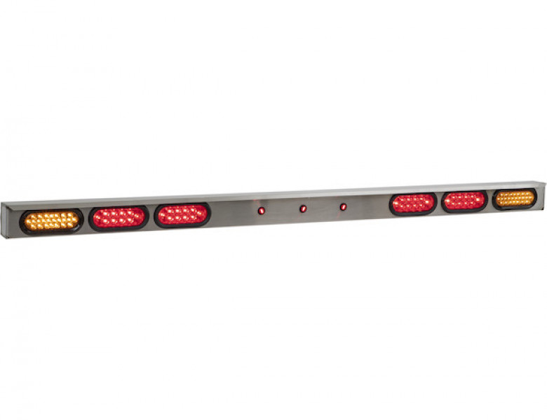 Image of 77 Inch Oval LED Light Bar Kit from Buyers Products. Part number: 8891178