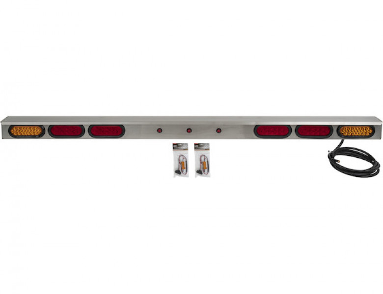 Image of 77 Inch Oval LED Light Bar Kit from Buyers Products. Part number: 8891178