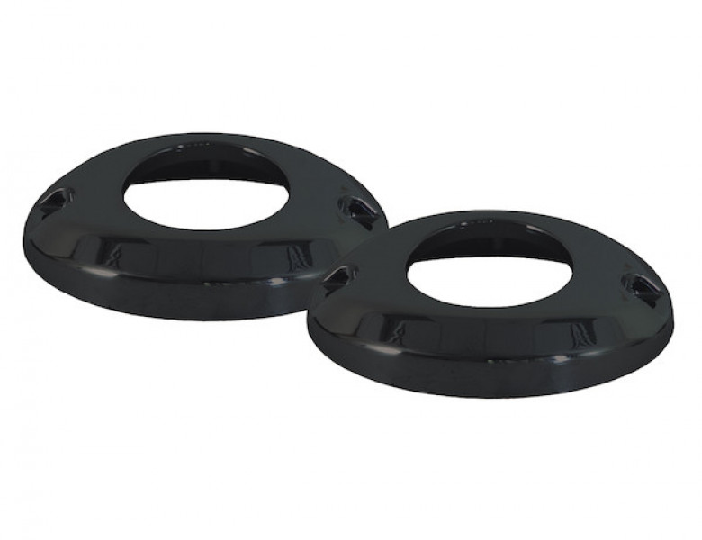 Image of Black Bezel For Bolt-On Hideaway LED Strobe Kits from Buyers Products. Part number: 8891201