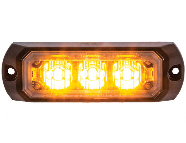 Image of 3.5 Inch Amber LED Strobe Light from Buyers Products. Part number: 8891400