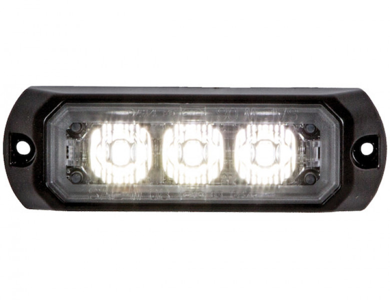 Image of 3.5 Inch Clear LED Strobe Light from Buyers Products. Part number: 8891401