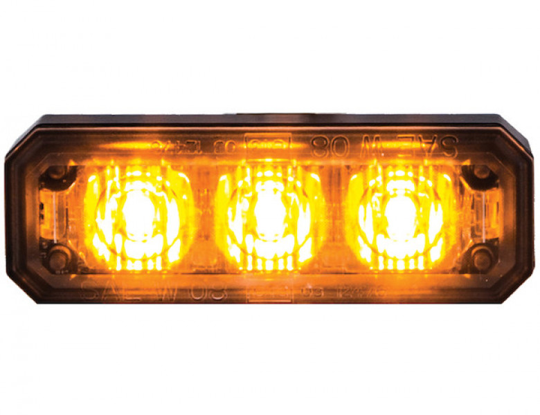 Image of 2.5 Inch Amber LED Strobe Light from Buyers Products. Part number: 8891403