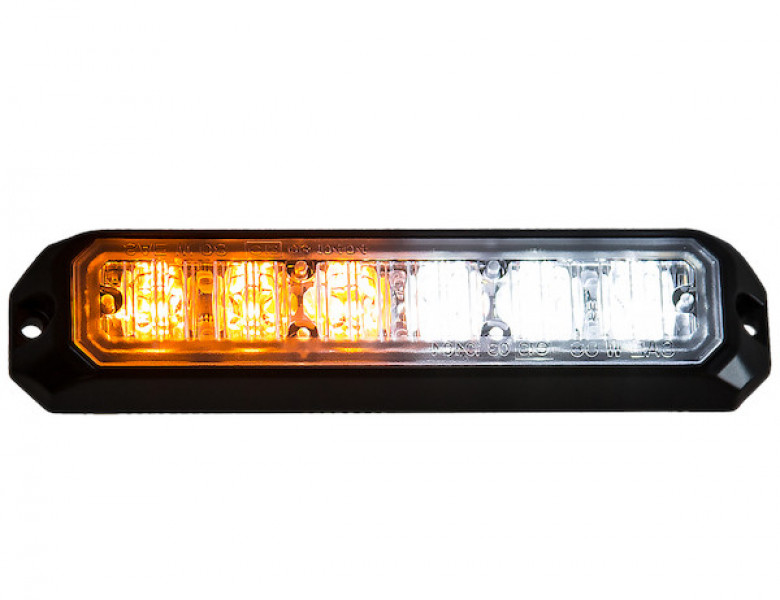 Image of 5 Inch Amber LED Strobe Light from Buyers Products. Part number: 8891500